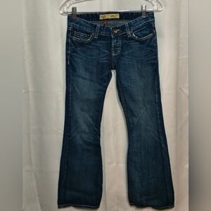 BKE Buckle Sabrina Jeans Womens 26x29.5 Blue Medium Wash Bootcut Stretch